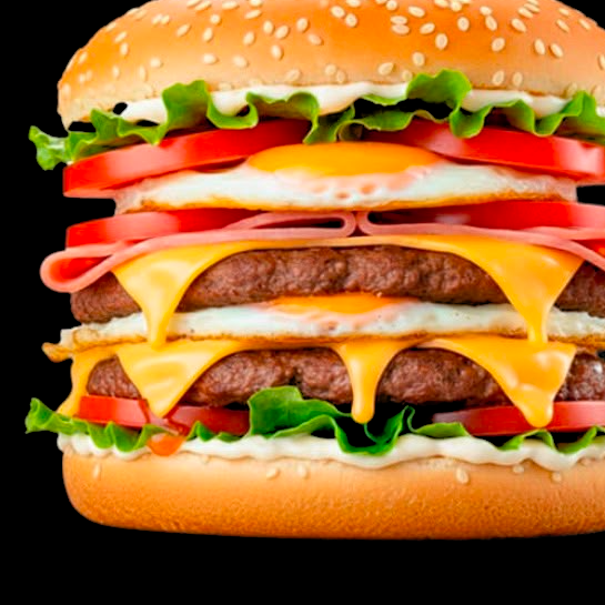 Hamburguesa grande El Buen Sabor