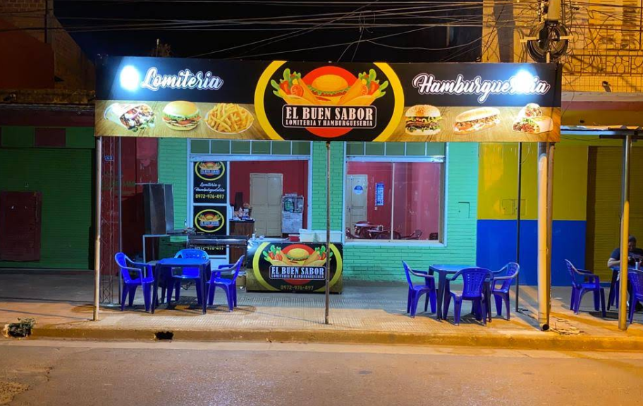 Frente del local El Buen Sabor